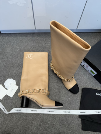 ua Ch*el high boots 5.5cm heel