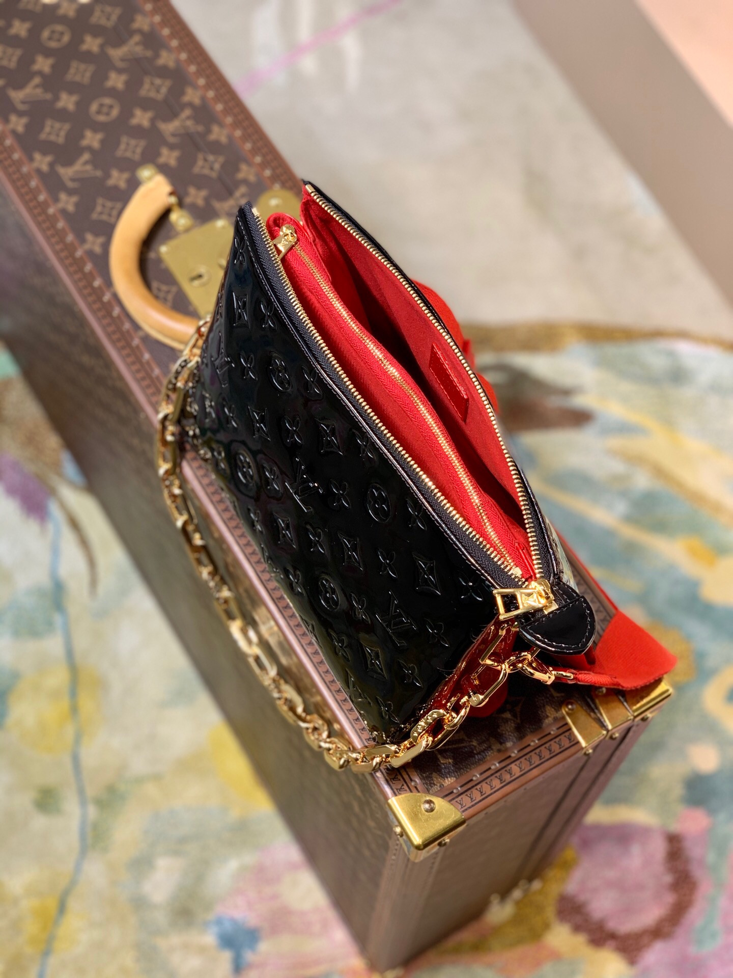 LV COUSSIN PM PATENT LEATHER M57793