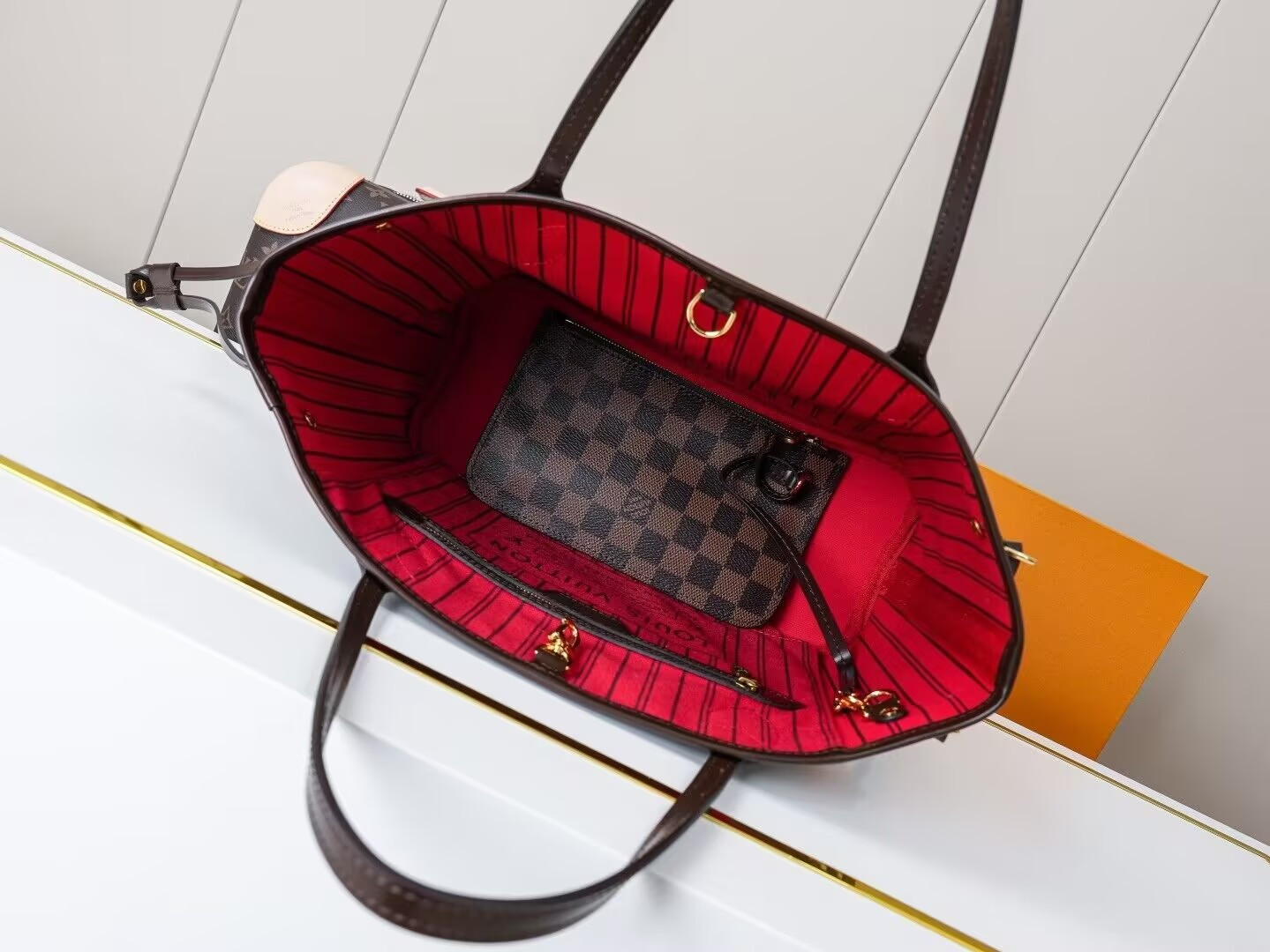 LV Neverfull PM N40600 29x21x12cm