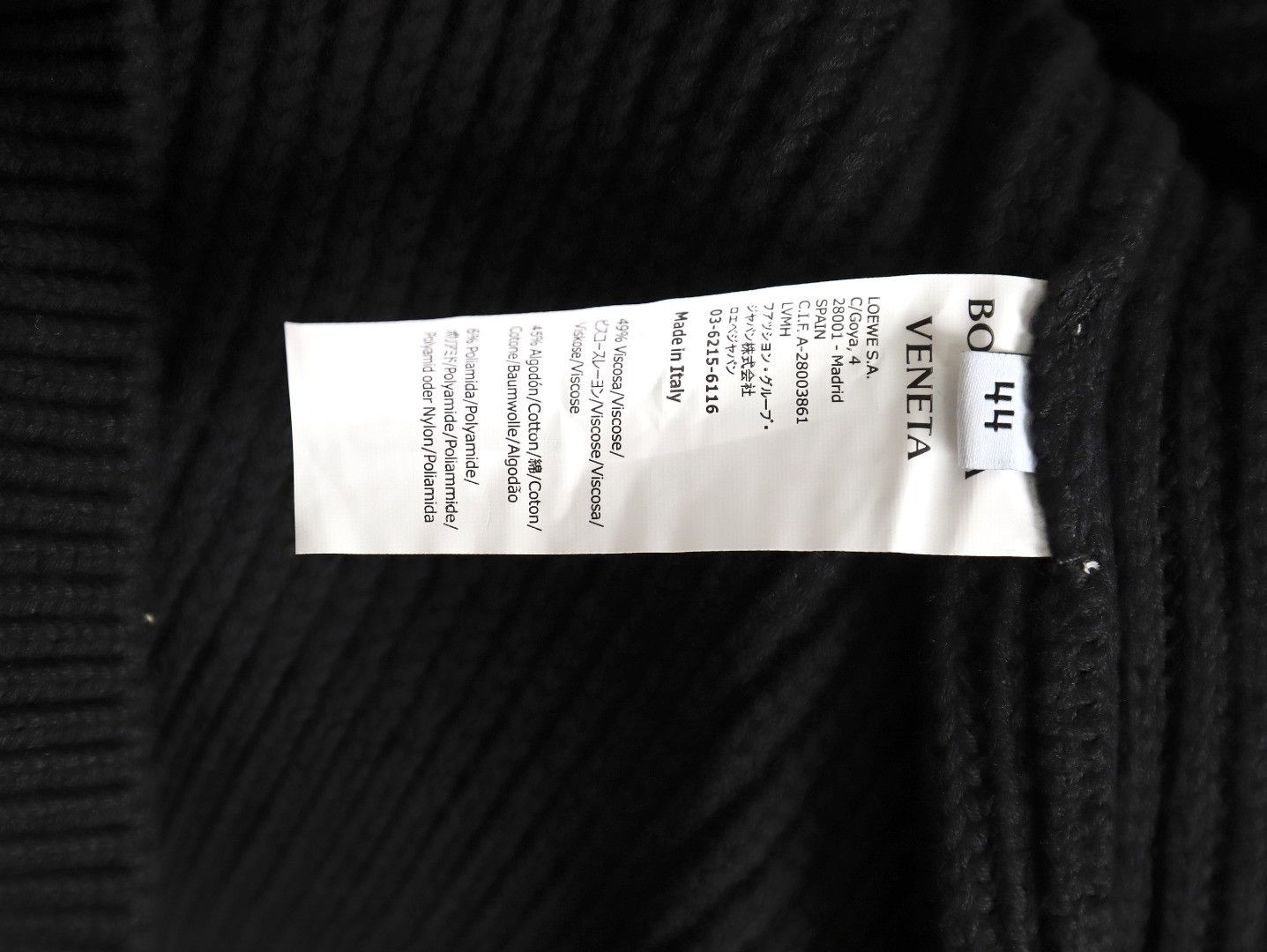 bo*te*ga Ve*ne*ta bv 23fw sweaters