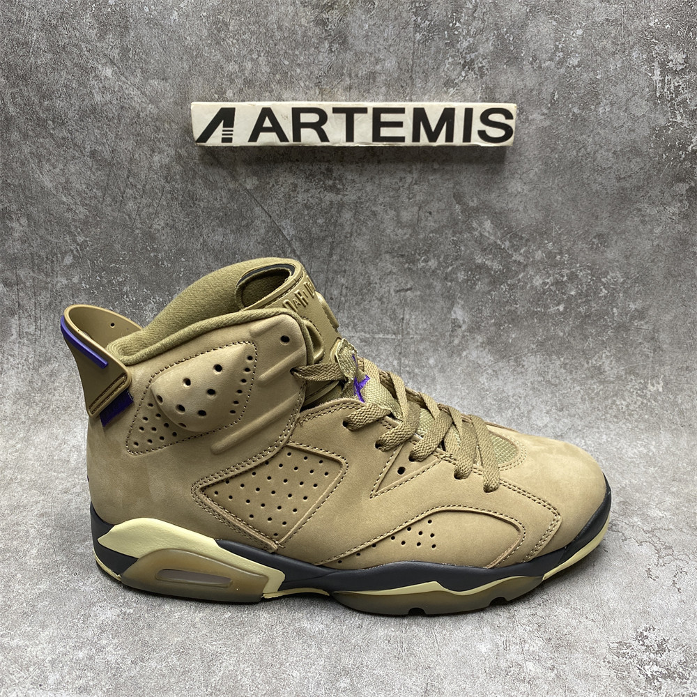WMNS AIR JORDAN 6 RETRO GORE-TEX 'BROWN KELP'