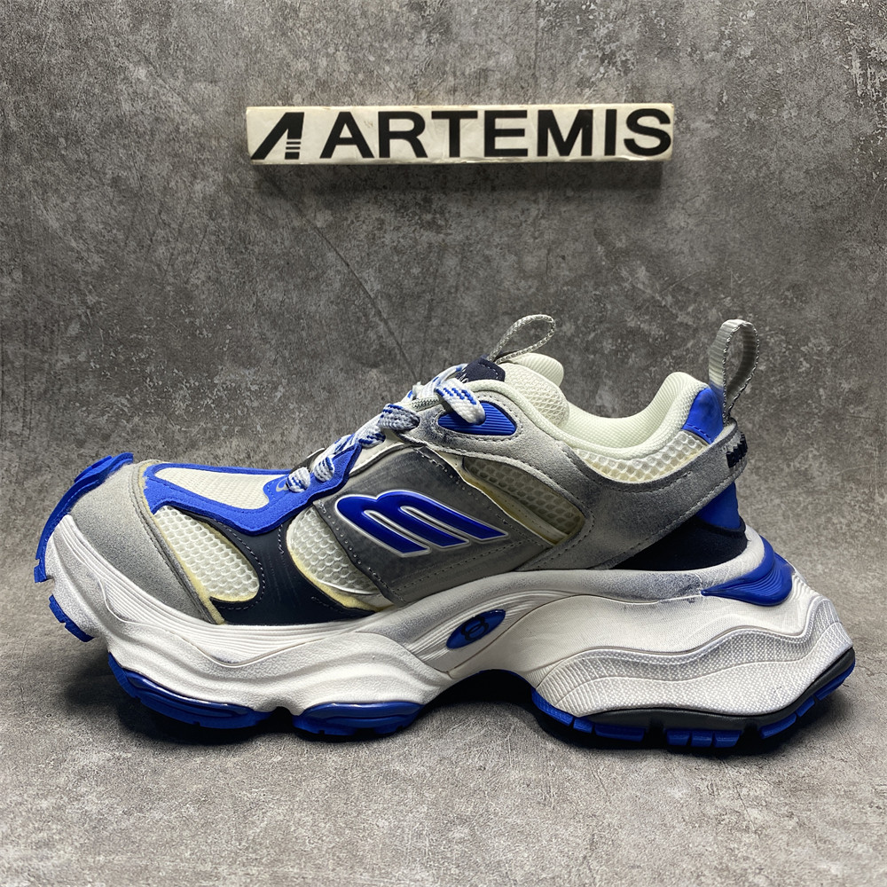 Balenciga Cargo White Grey Blue