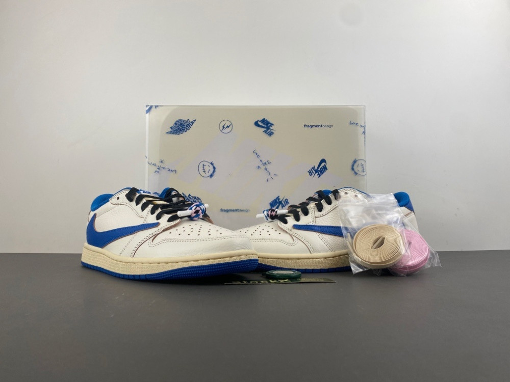 UA Air Jordan 1 Retro Low OG SP Fragment Design x Travis Scott 