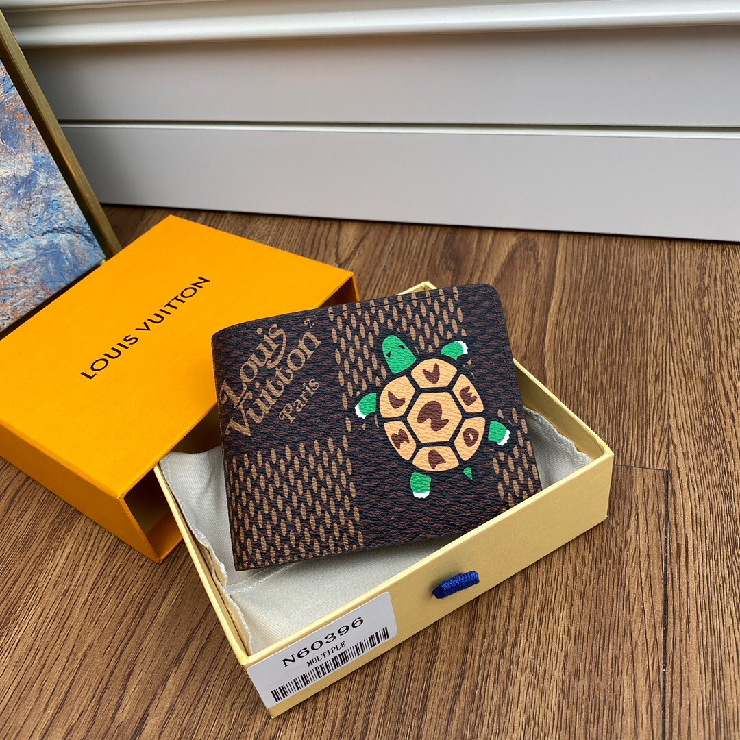 LV NIGO MULTIPLE WALLET N60396