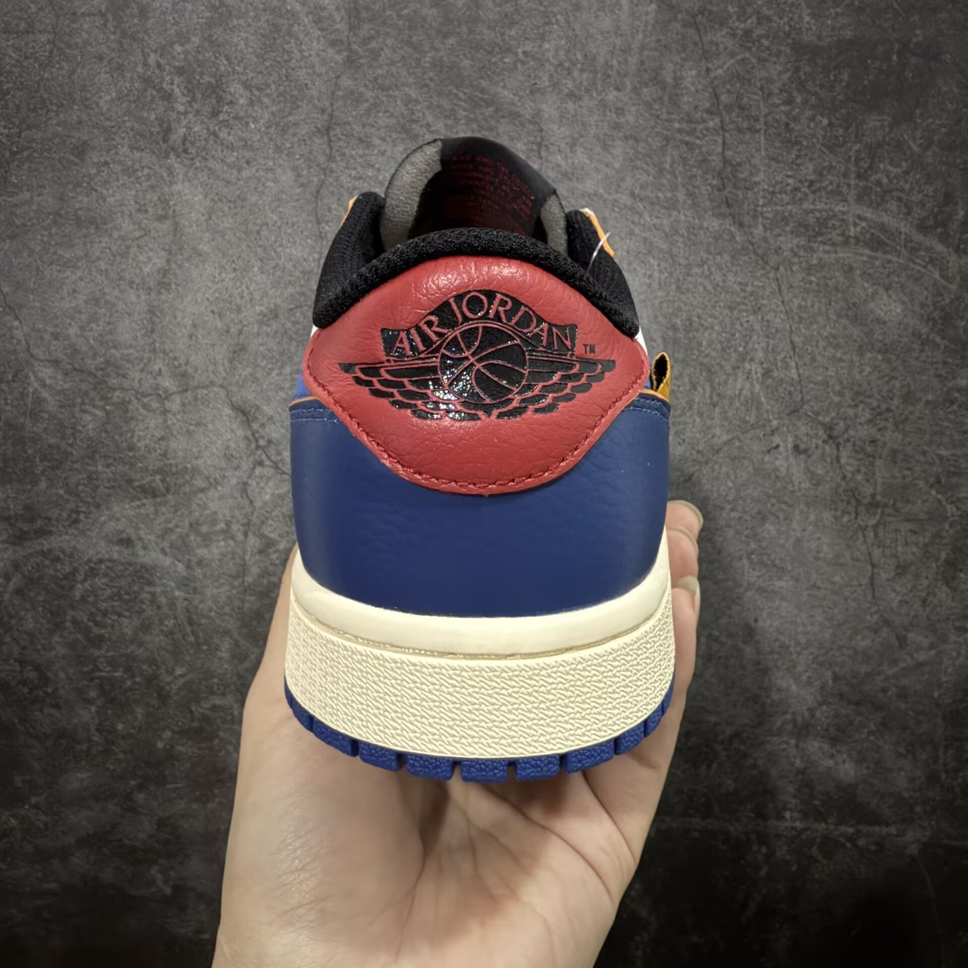 UA Air Jordan 1 Retro Low OG Storm Blue