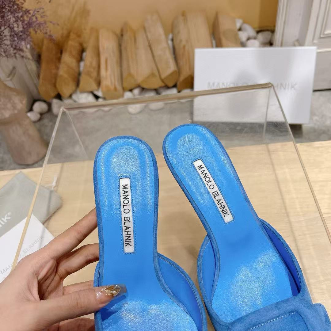 ua man010 B1ahn*k mules 7.5cm