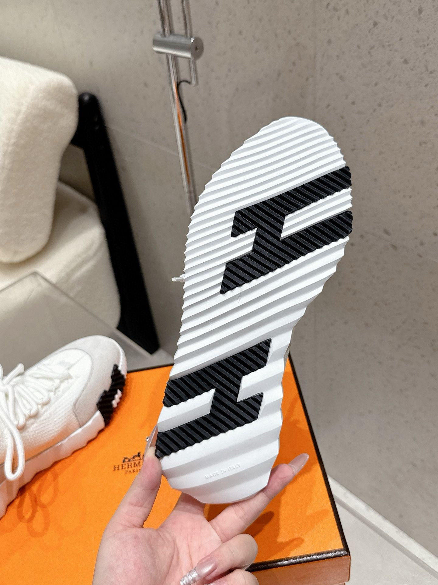 ua H**mes lift slip-on sneaker