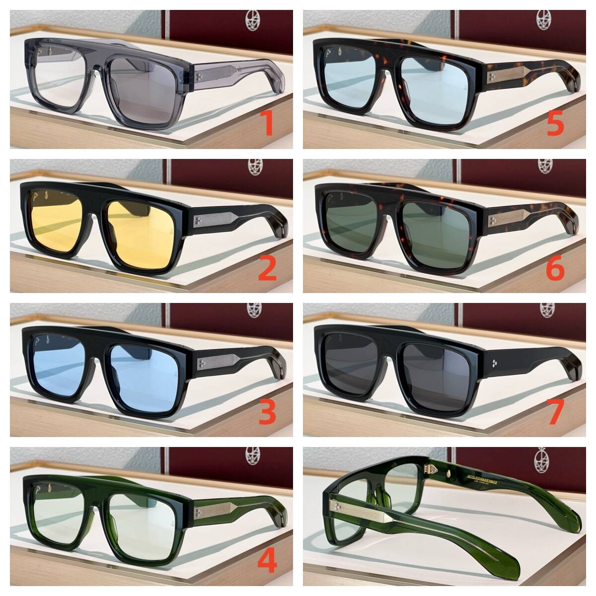 JMM Glasses RTZ6D RITZ 57-19