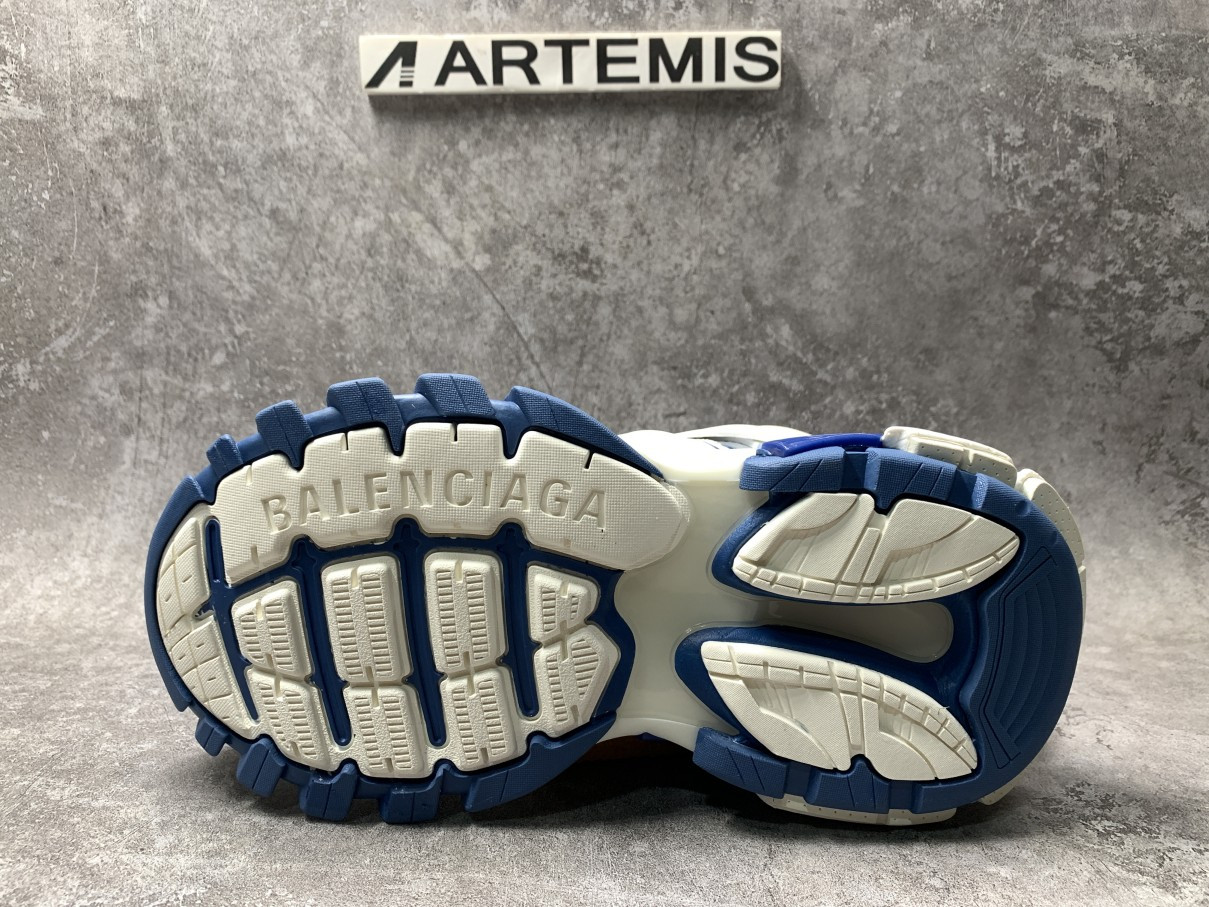 Balenciga Track Worn Out In Light Grey