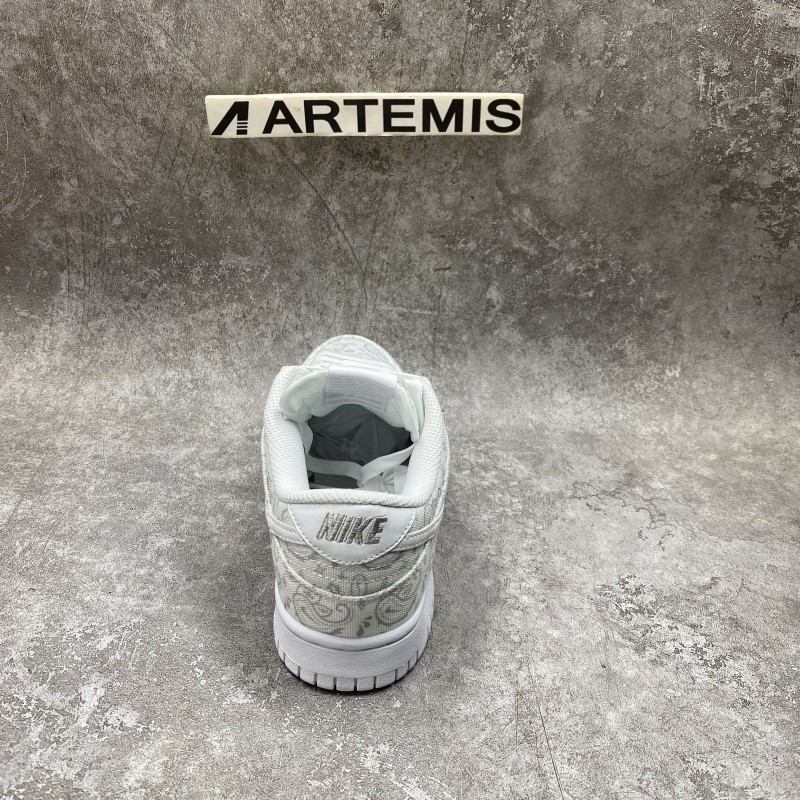 Nike Dunk Low White Paisley