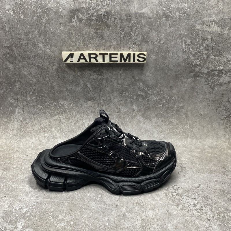 Balenciga 3XL Mule Sneakers in Black
