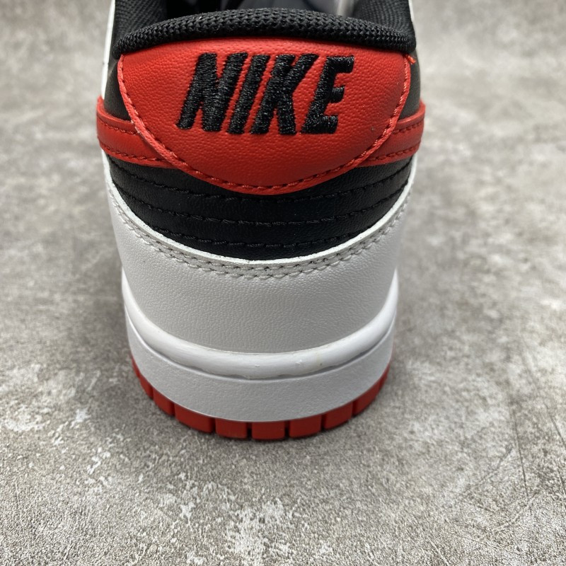 Nike Dunk Low Retro White Black University Red