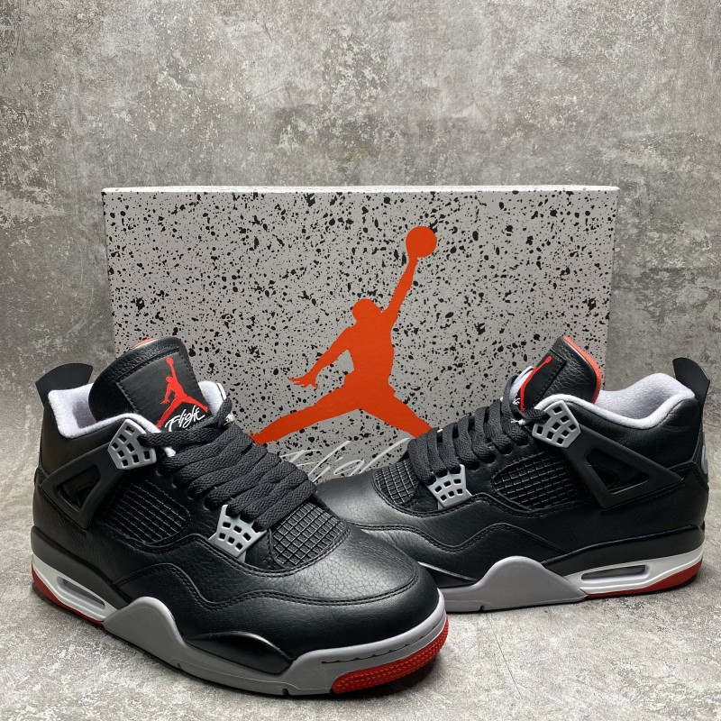 Air Jordan 4 Retro Bred Reimagined