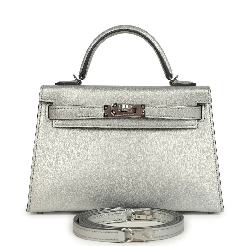 H**me5 mini kelly chèvre 19 19×6×12cm (20 days for customization)