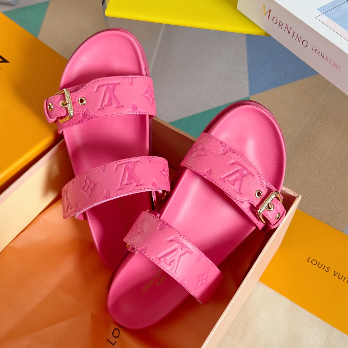 LV Bom Dia Flat Comfort Mule