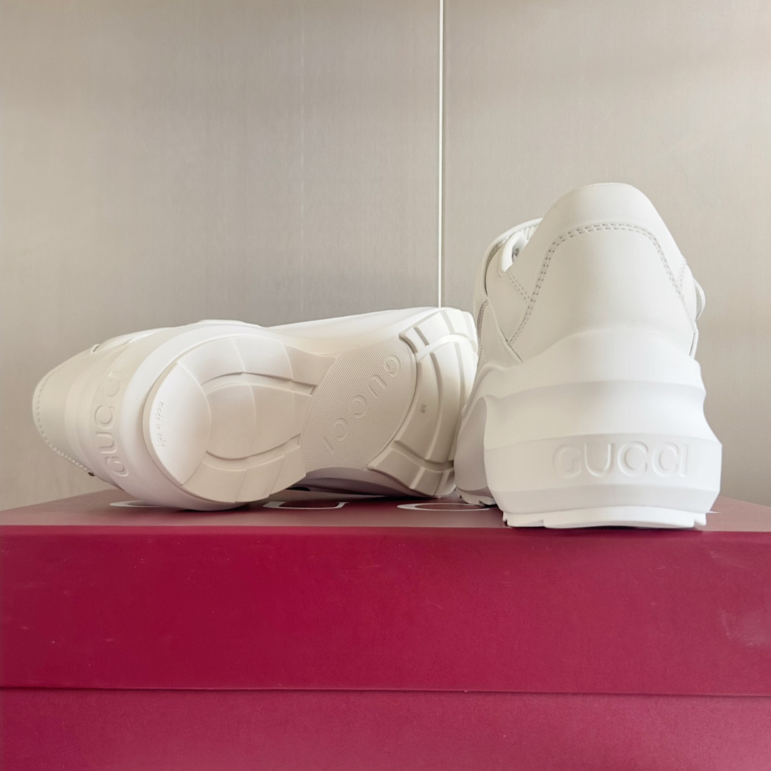 ua G*u*i wave wedge sneaker