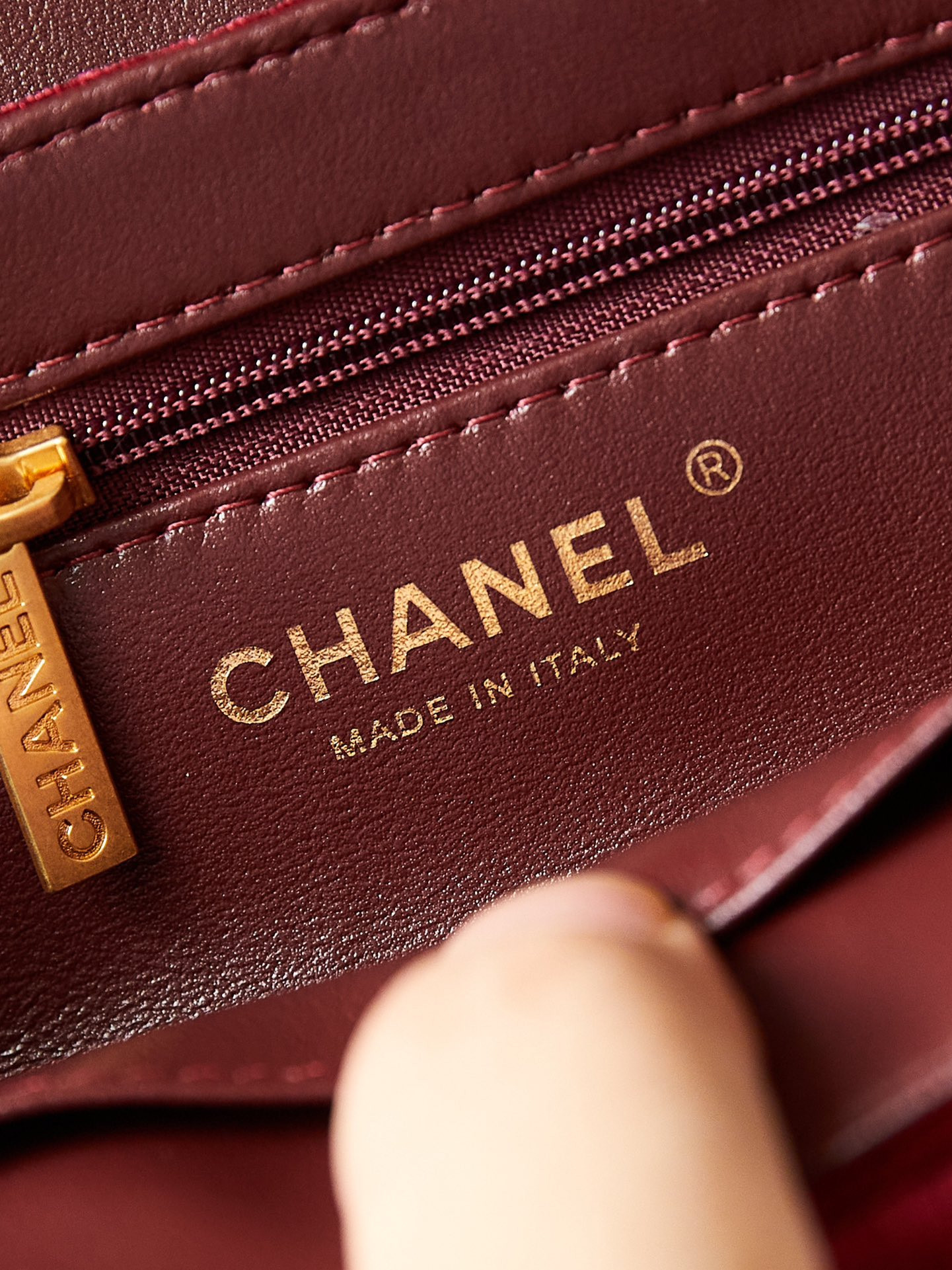 Ch*el 24a kelly 19x13x7cm