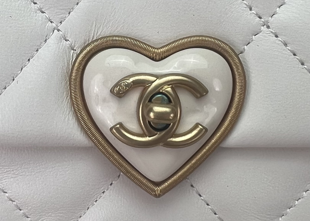 Ch*el flap handbag cf 18x13.5x5.5cm