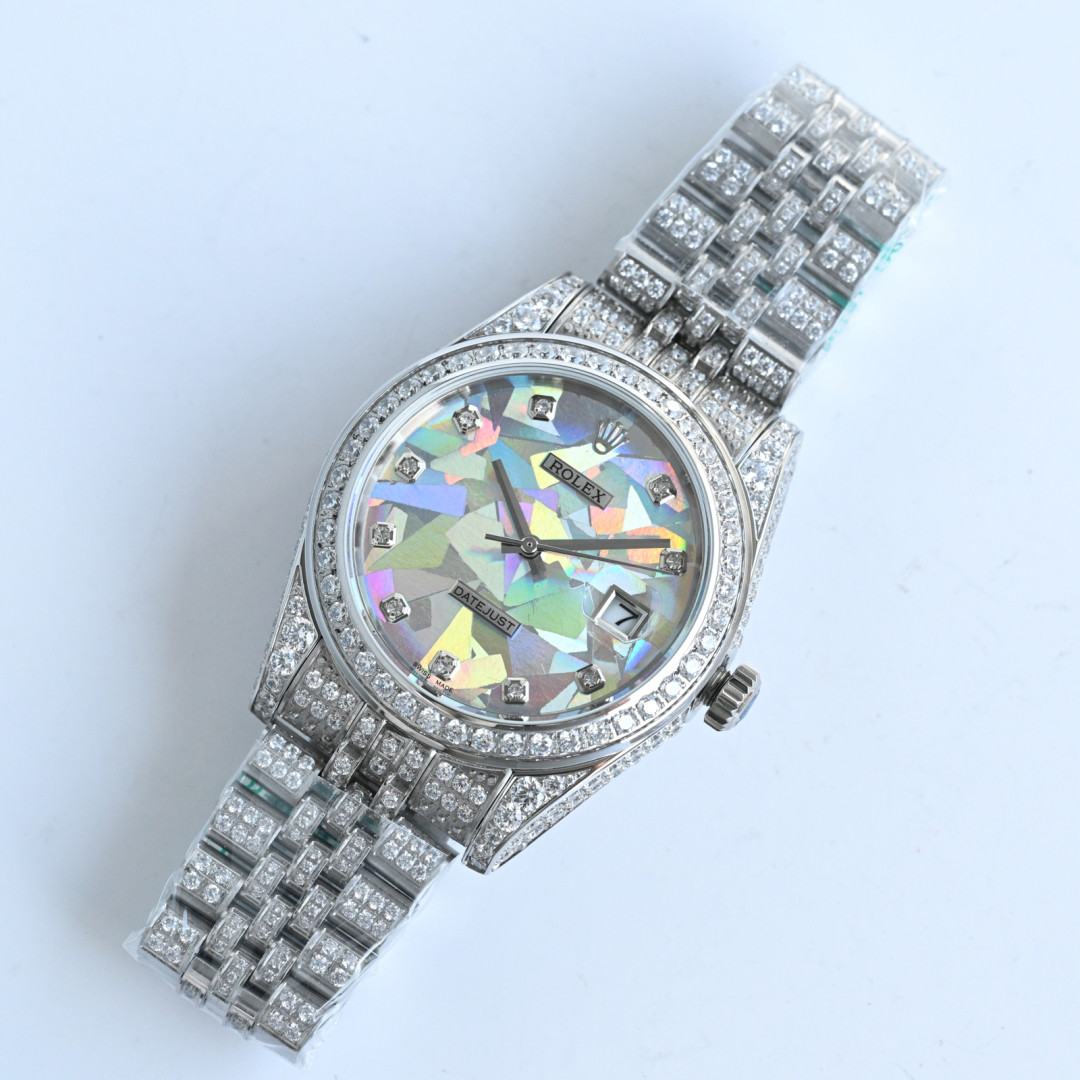 r*l*x datejust 41mm full Di*m*nd series