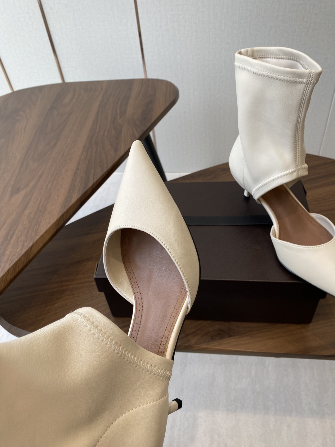 UA ALAÏA LOW BOOTS 5.5cm Heel